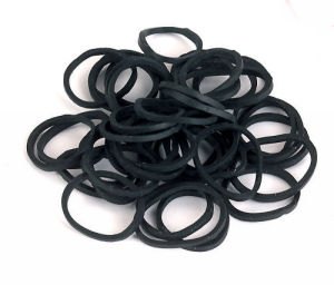 Maanelastiekjes 800st Zwart