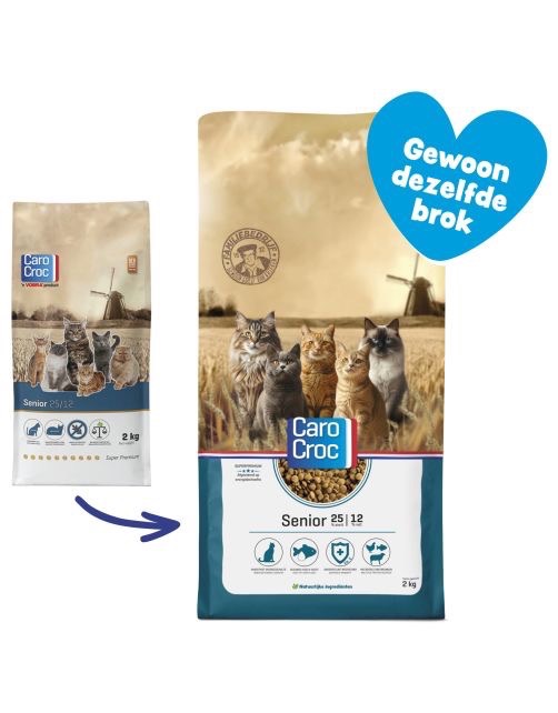 Carocroc Cat Senior 25/12 2kg