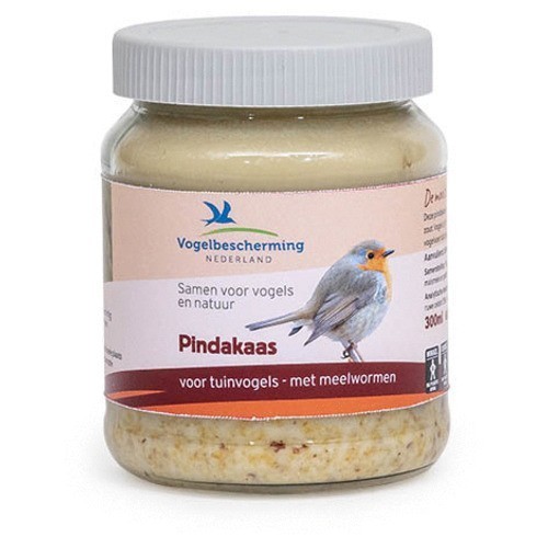 Wildbird Pindakaas Meelwormen 330gr VBN