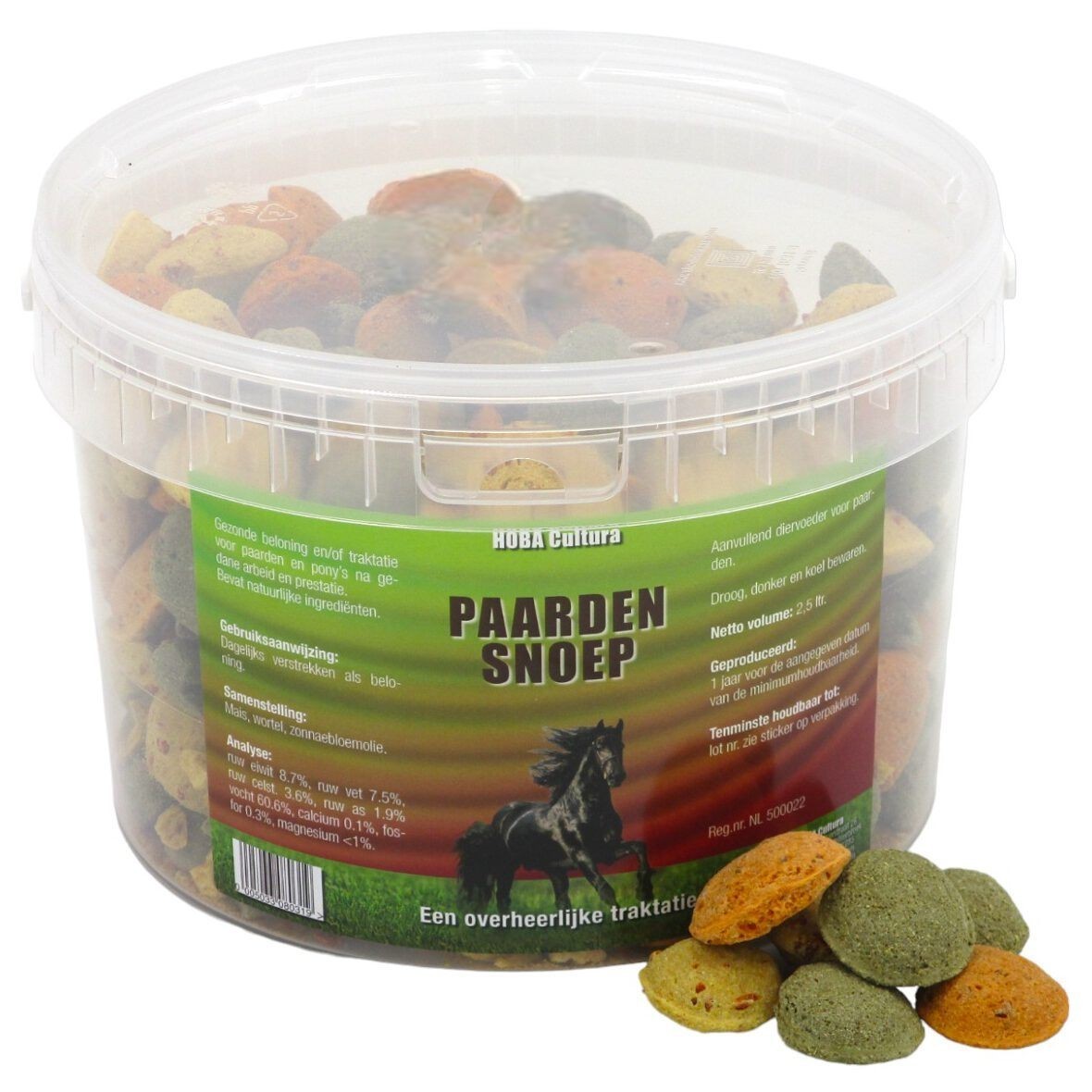 Hoba Paardensnoepjes Kleuren variatie 2.5L