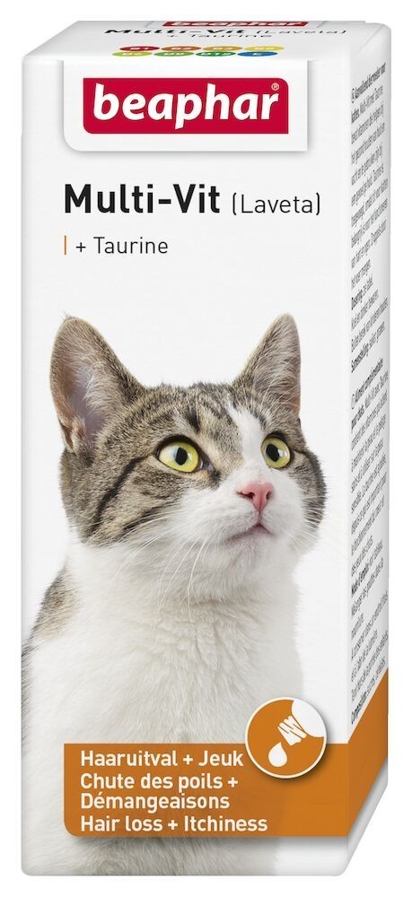 Beaphar Multi Vit 50ml multivitamine kat