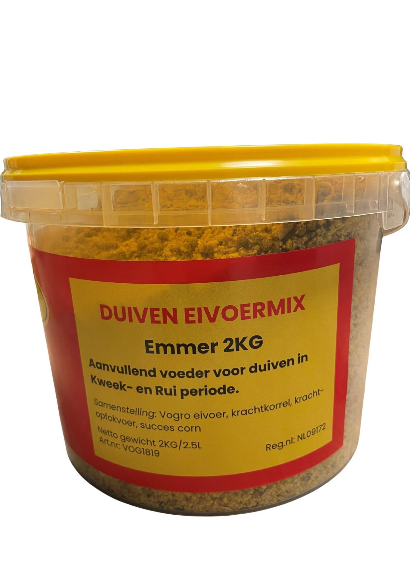 Vogro Duiven Eivoermix 2kg/2.5L EMMER