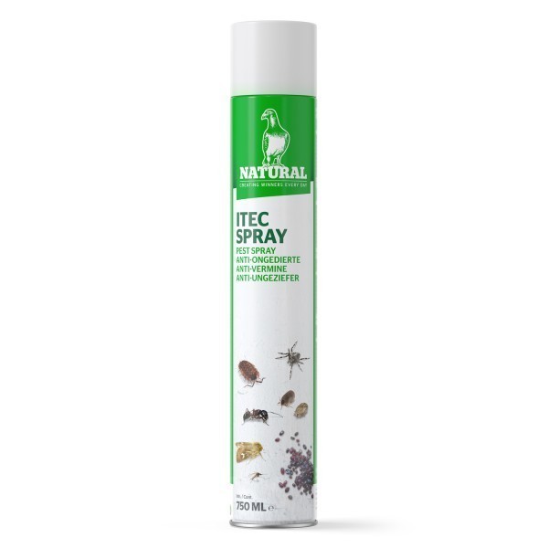 Natural Insectenspray ITEC 750ml voor duiven