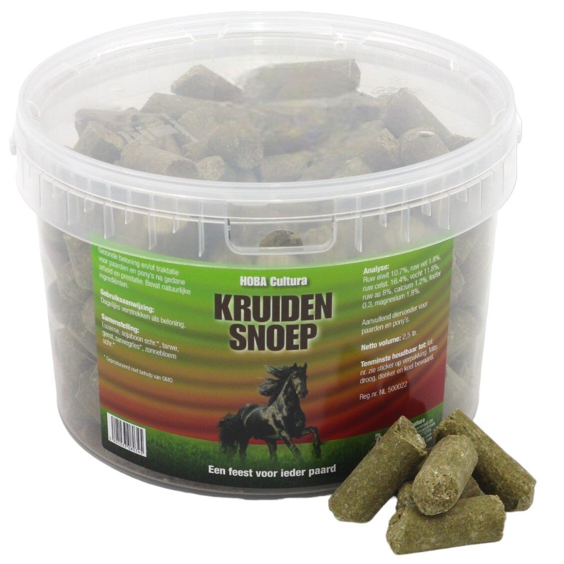 Hoba Paardensnoepjes Kruiden 2.5L