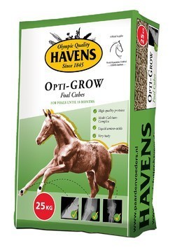 Havens Veulenkorrel Opti-Grow 25kg 5mm