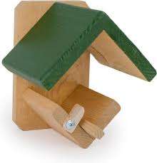 Wildbird Pindakaaspot houder HOUT