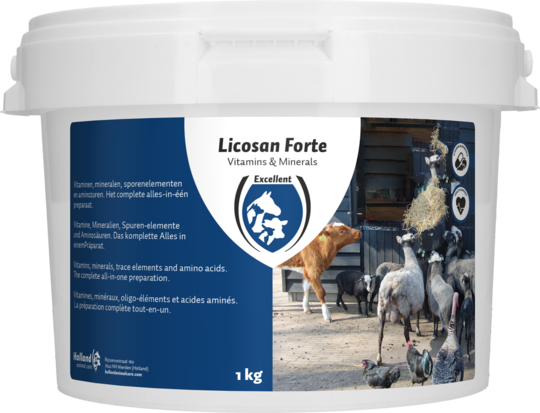 Licosan Forte vitaminen & mineralen 1kg alle diersoorten