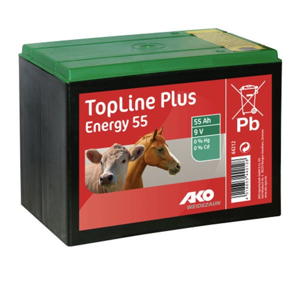 Ako Batterij vierkant 9Volt 55Amp.