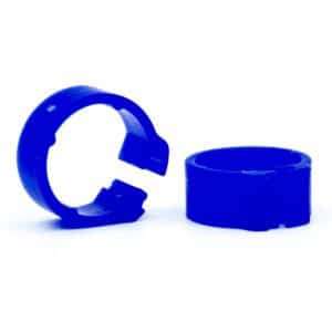 Clickring duiven 5mm 50st ongenummerd Donker Blauw