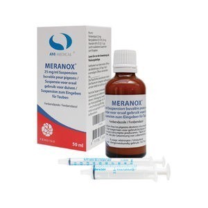 Meranox Wormmiddel 50ml vogels en duiven