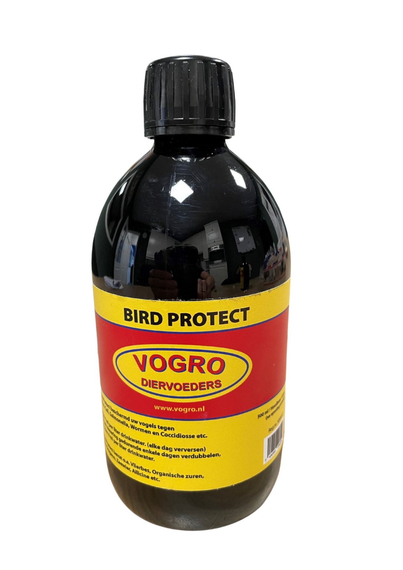 Vogro Bird Protect 500ml 100% natuurlijk zuren op basis vlierbessap