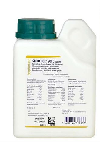 Sedochol Gold Liquid 500ml Rui bij duiven